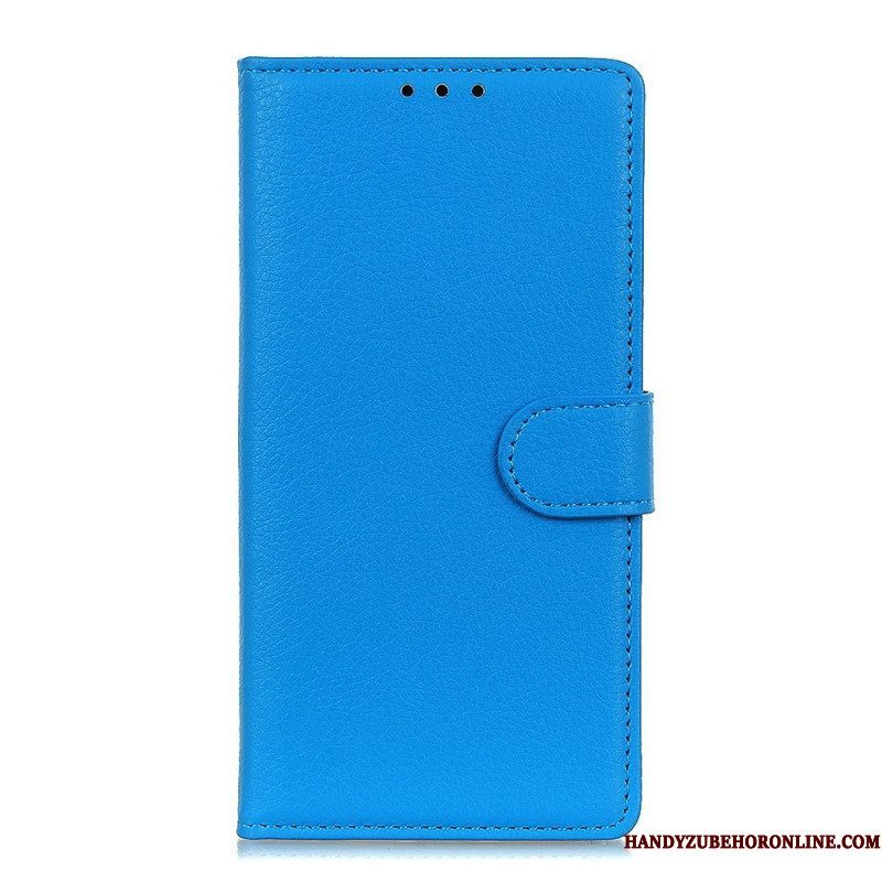 Flip Case voor Sony Xperia 10 IV Traditioneel Kunstleer