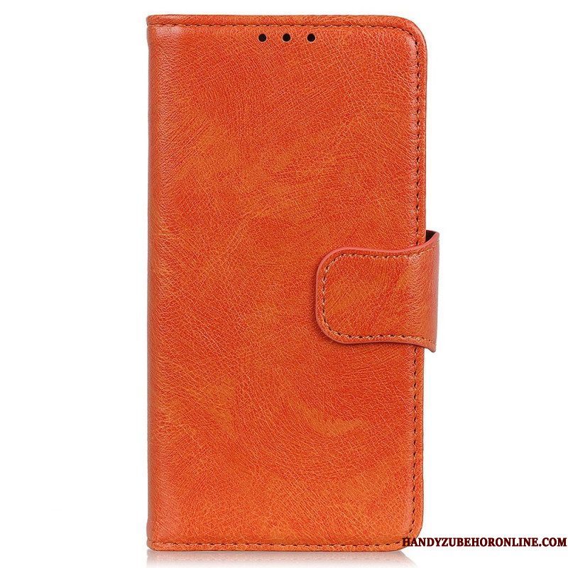 Flip Case voor Sony Xperia 5 IV Nappa Splitleer