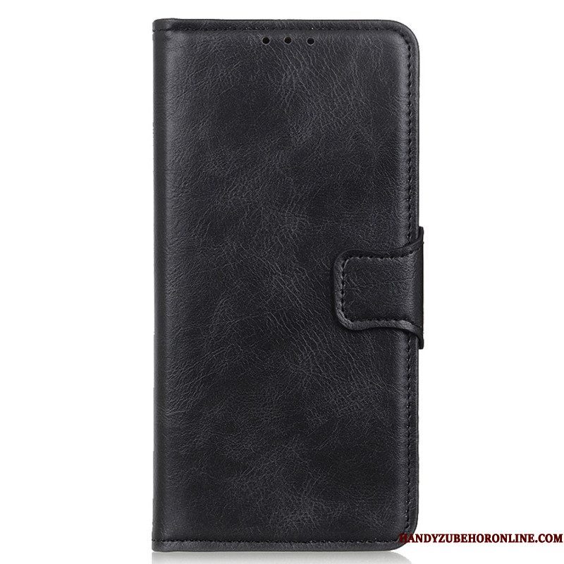 Flip Case voor Sony Xperia 5 IV Stijl Lederen Gesp Omkeerbaar