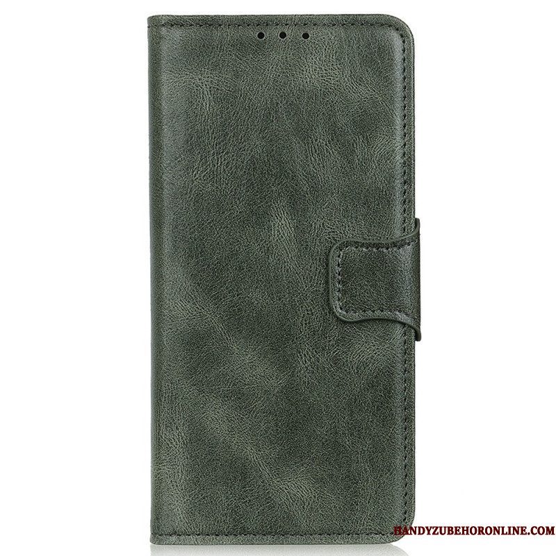 Flip Case voor Sony Xperia 5 IV Stijl Lederen Gesp Omkeerbaar