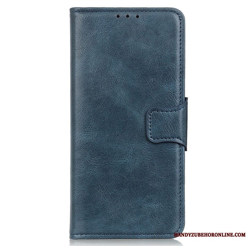 Flip Case voor Sony Xperia 5 IV Stijl Lederen Gesp Omkeerbaar