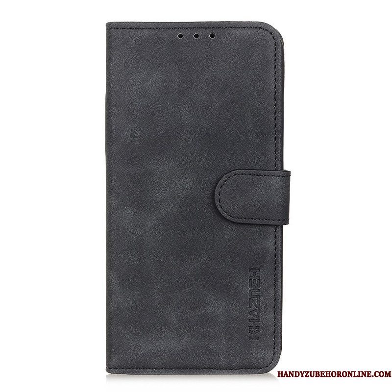 Flip Case voor Sony Xperia Pro-I Khazneh Vintage Leereffect