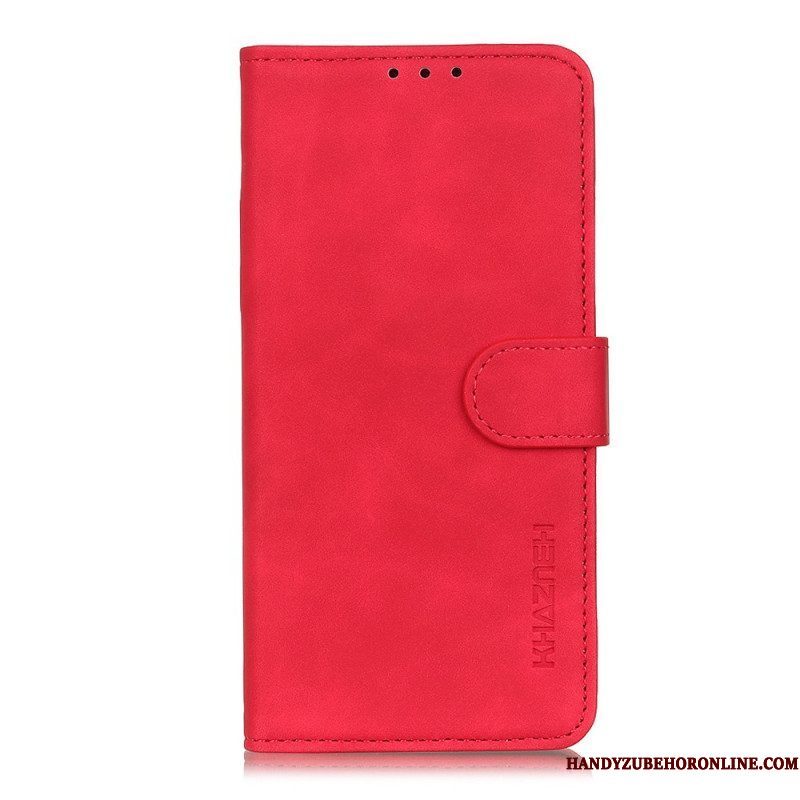 Flip Case voor Sony Xperia Pro-I Khazneh Vintage Leereffect