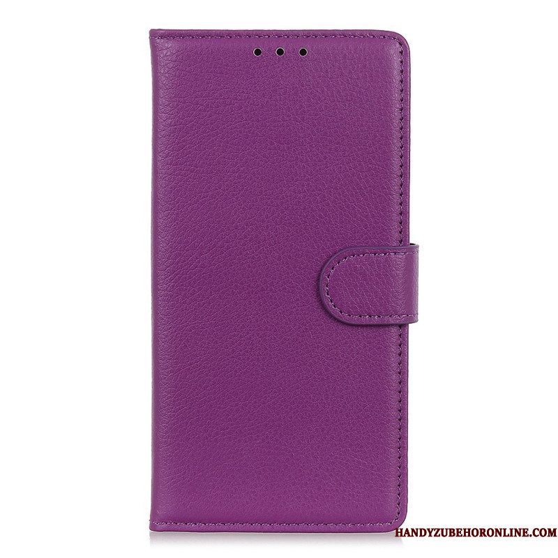 Flip Case voor Sony Xperia Pro-I Traditioneel Kunstleer