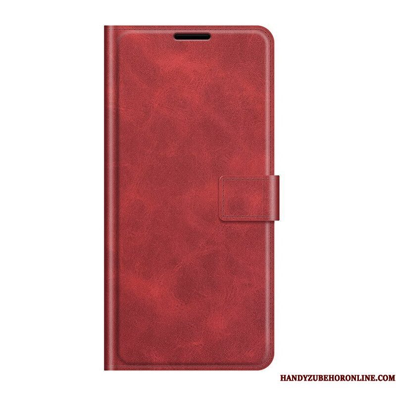 Flip Case voor Xiaomi Redmi Note 10 5G Leren Styling