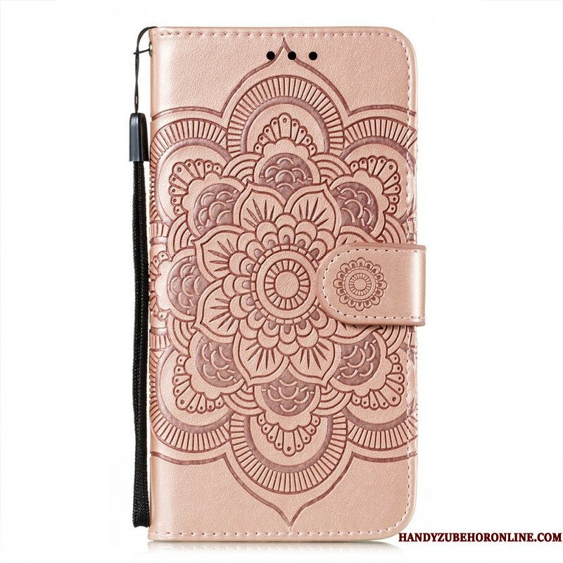 Flip Case voor Xiaomi Redmi Note 10 5G Volledige Mandala