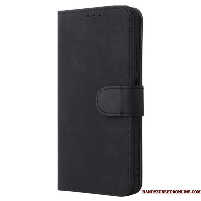 Flip Case voor Xiaomi Redmi Note 11 / 11S Skin-touch Met Sleutelkoord