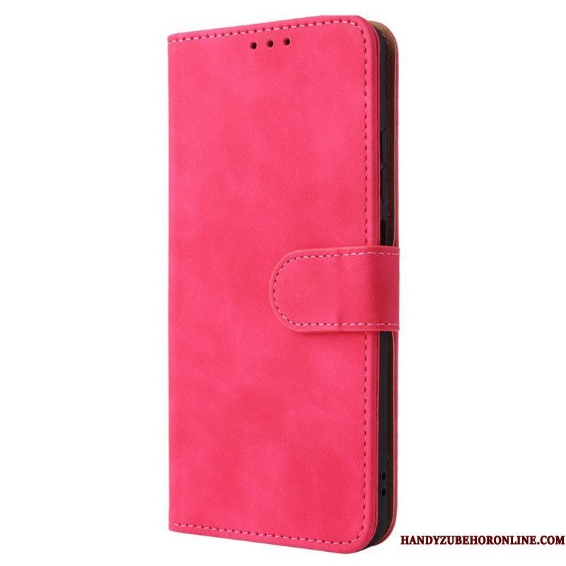 Flip Case voor Xiaomi Redmi Note 11 / 11S Skin-touch Met Sleutelkoord