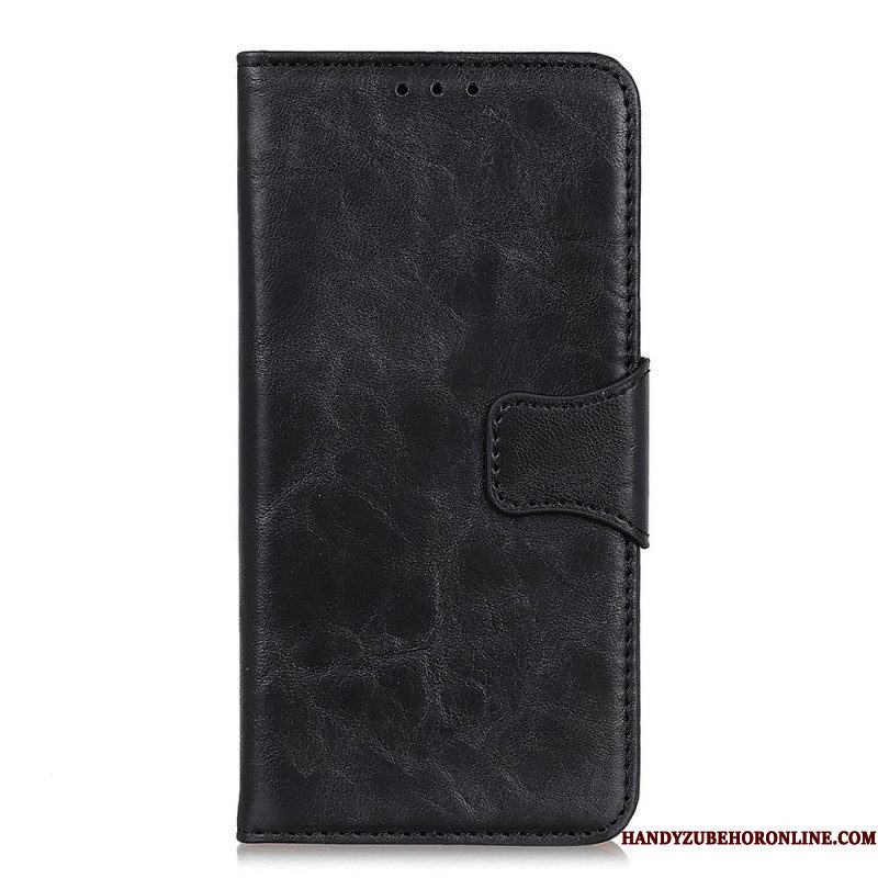 Flip Case voor Xiaomi Redmi Note 11 Pro Plus 5G Split Lederen Omkeerbare Sluiting