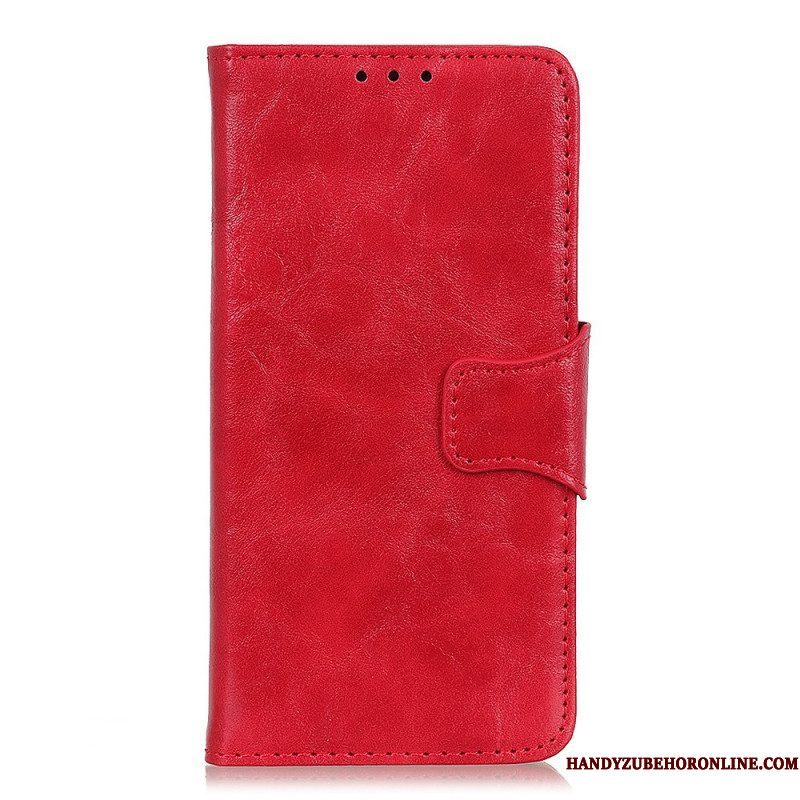 Flip Case voor Xiaomi Redmi Note 11 Pro Plus 5G Split Lederen Omkeerbare Sluiting