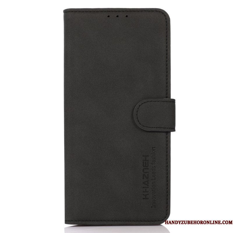 Flip Case voor Xiaomi Redmi Note 12 Pro Plus Khazneh Modieus Leereffect