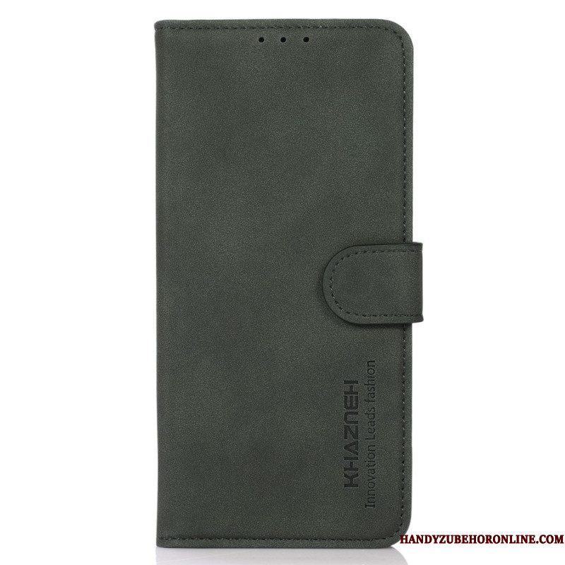 Flip Case voor Xiaomi Redmi Note 12 Pro Plus Khazneh Modieus Leereffect