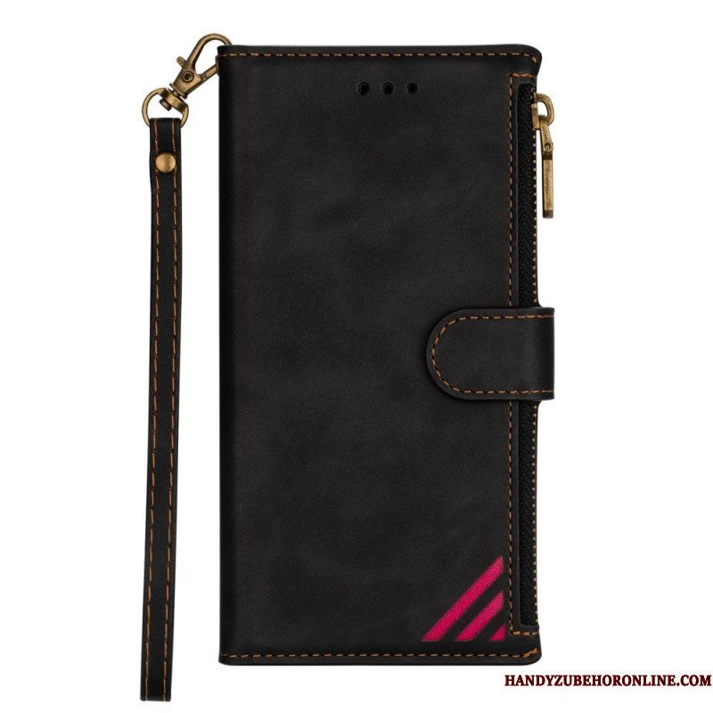 Flip Case voor iPhone 14 Pro Max Met Ketting Lanyard-lijnen