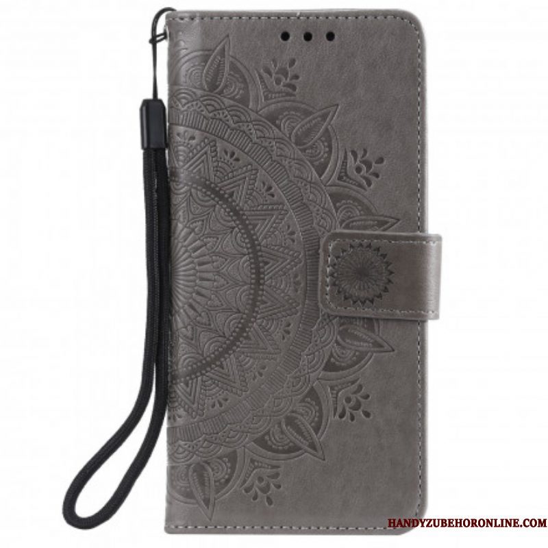 Folio-hoesje voor Moto G50 Zon Mandala