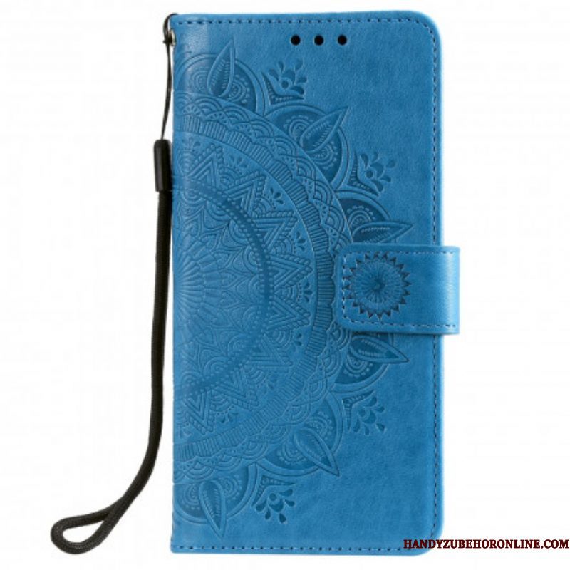 Folio-hoesje voor Moto G50 Zon Mandala