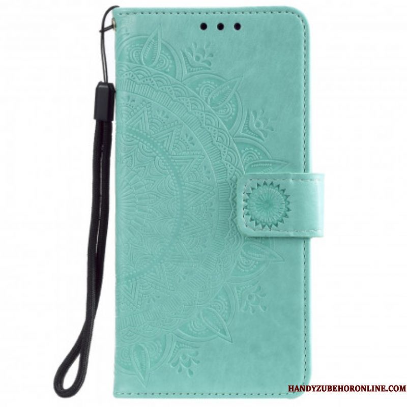 Folio-hoesje voor Moto G50 Zon Mandala