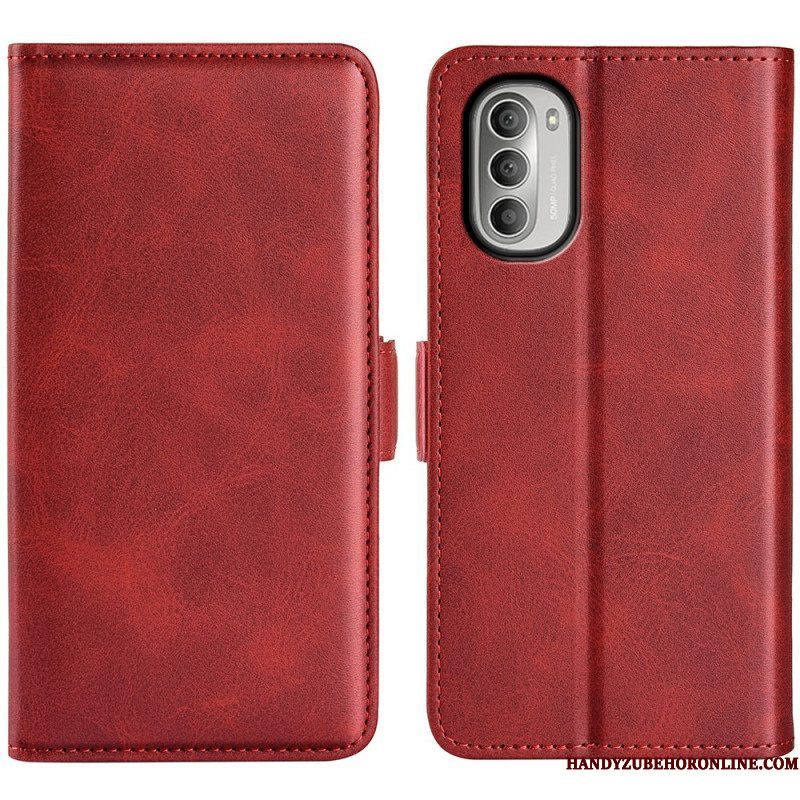 Folio-hoesje voor Moto G51 5G Flip Case Dubbele Klep