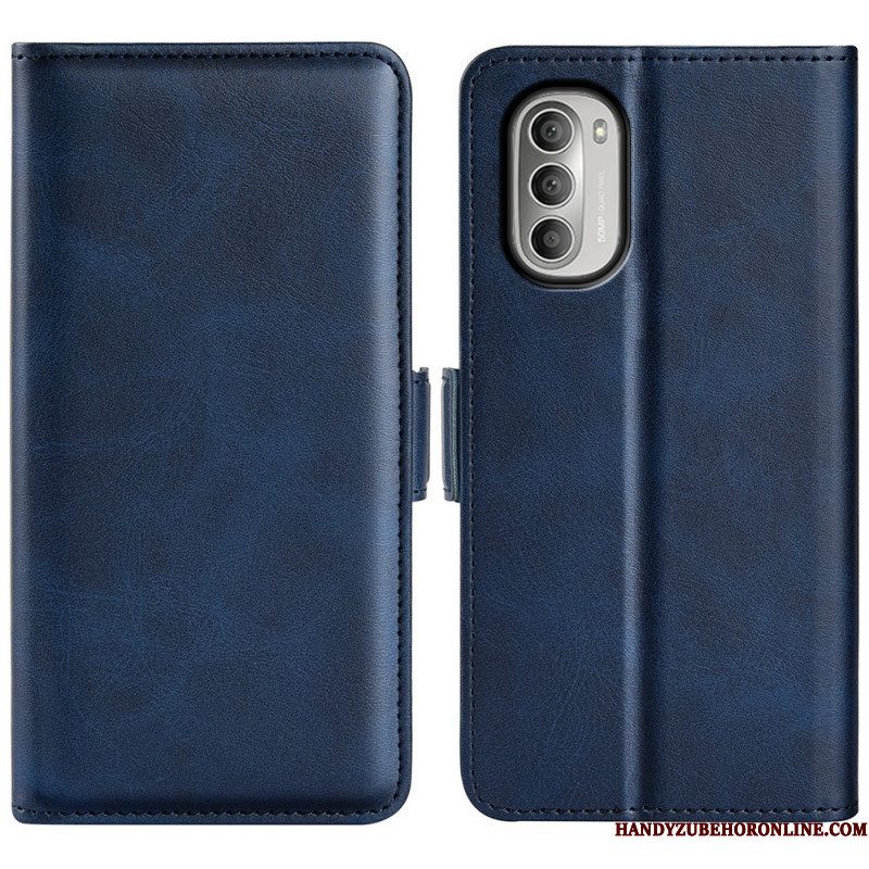 Folio-hoesje voor Moto G51 5G Flip Case Dubbele Klep