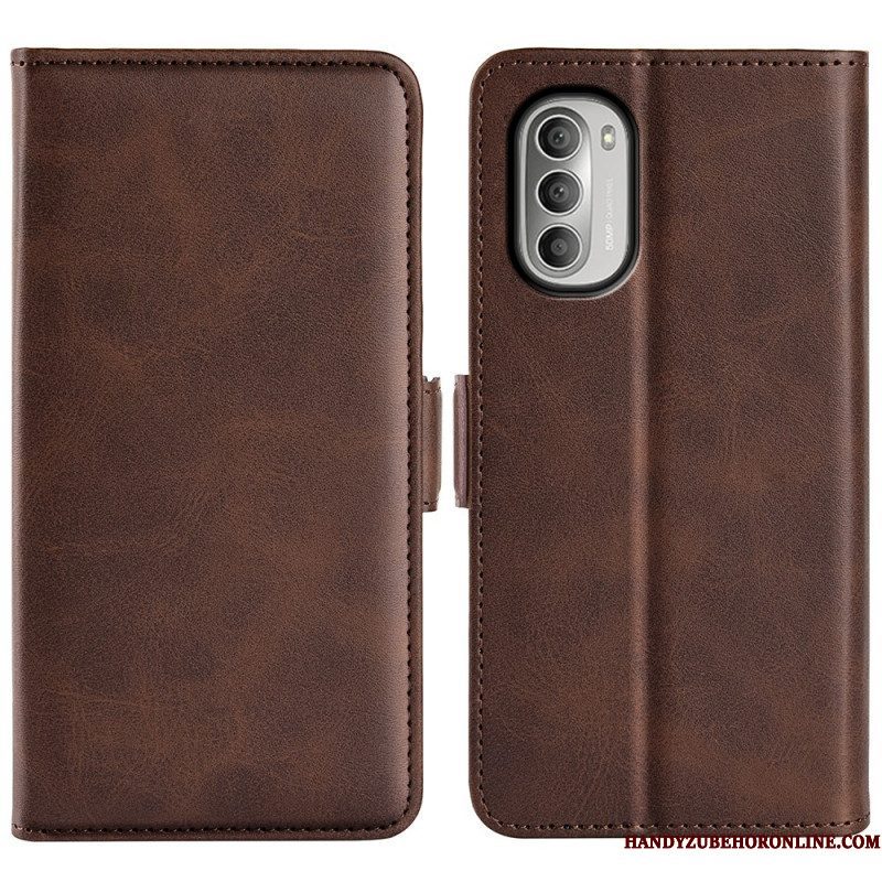 Folio-hoesje voor Moto G51 5G Flip Case Dubbele Klep