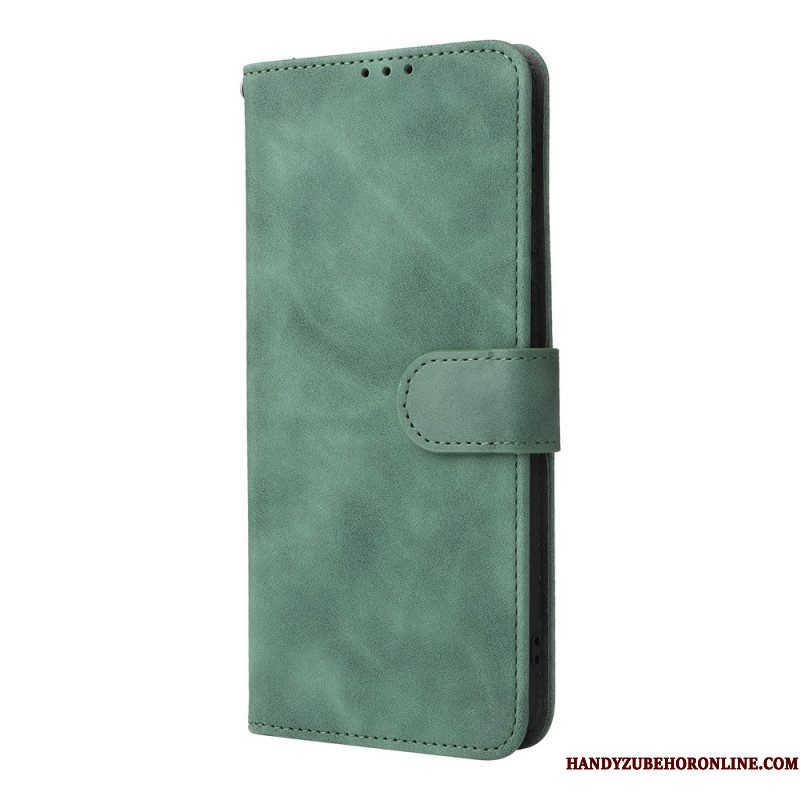 Folio-hoesje voor Moto G51 5G Huid Touch Vintage