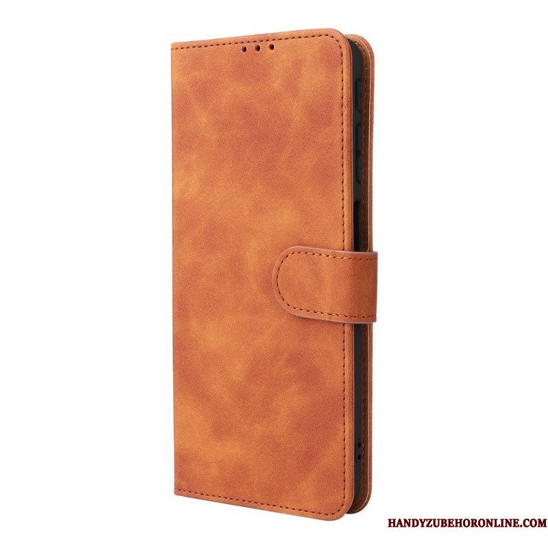 Folio-hoesje voor Moto G51 5G Huid Touch Vintage