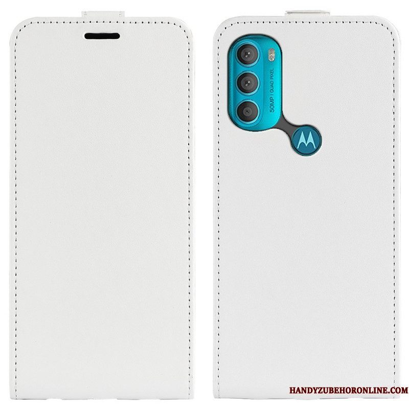 Folio-hoesje voor Moto G71 5G Flip Case Retro Opvouwbaar