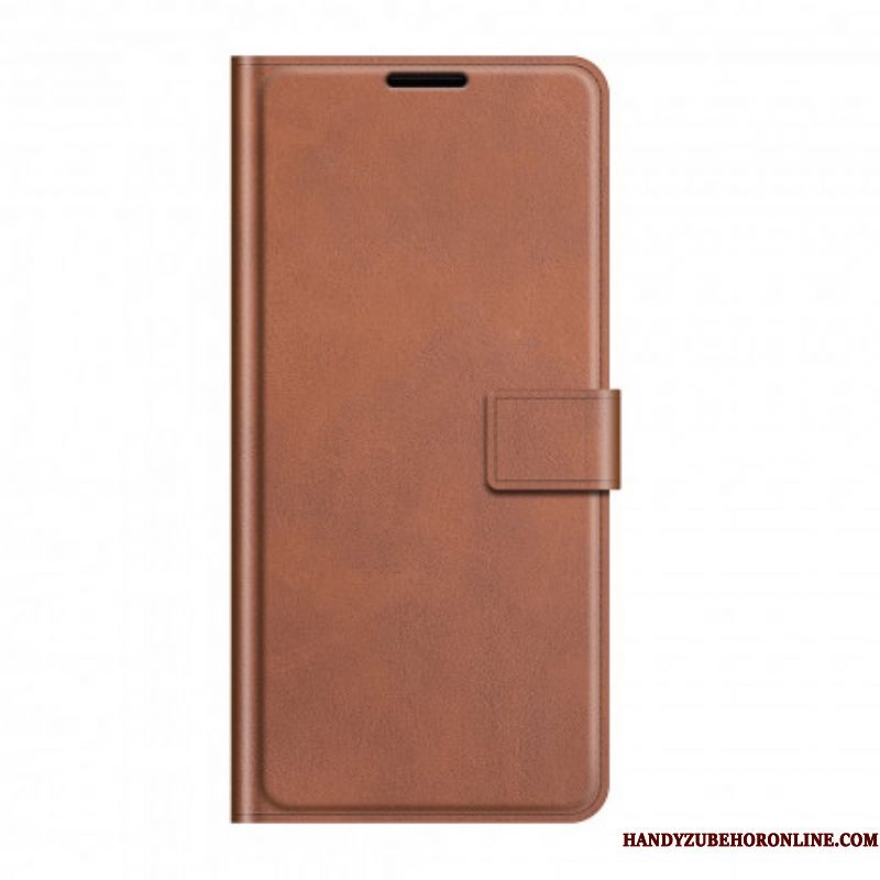 Folio-hoesje voor Motorola Edge 20 Pro Slank Extreem Leereffect