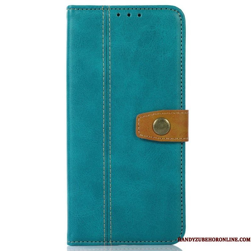 Folio-hoesje voor Motorola Edge 40 Pro Geweven Band