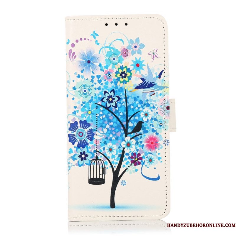 Folio-hoesje voor Samsung Galaxy A13 5G / A04s Kleur Pailletten