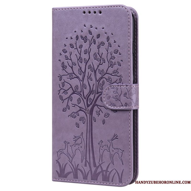 Folio-hoesje voor Samsung Galaxy A13 5G / A04s Strakke Mandala