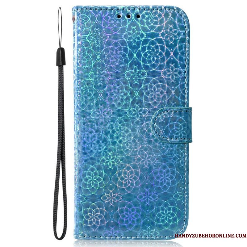 Folio-hoesje voor Samsung Galaxy A14 / A14 5G Disco-stijl