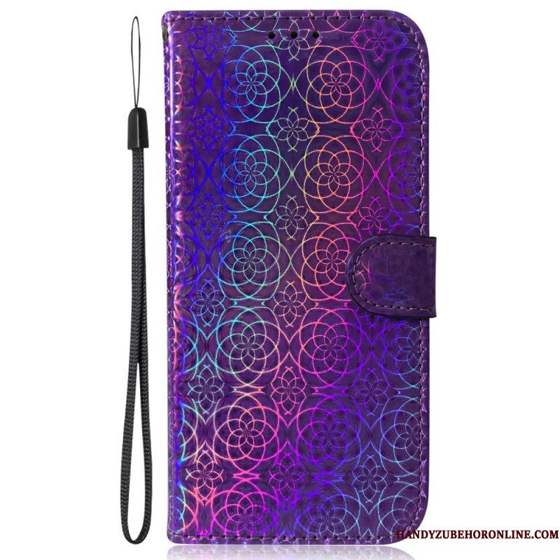 Folio-hoesje voor Samsung Galaxy A14 / A14 5G Disco-stijl