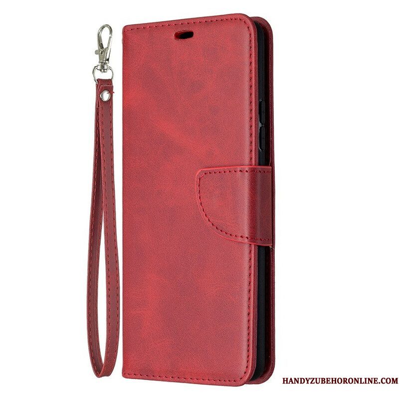 Folio-hoesje voor Samsung Galaxy A42 5G Flip Case Gladde Flap Schuin