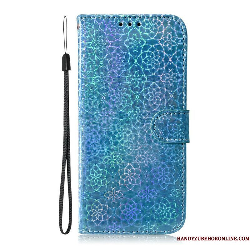 Folio-hoesje voor Samsung Galaxy A42 5G Pure Kleur