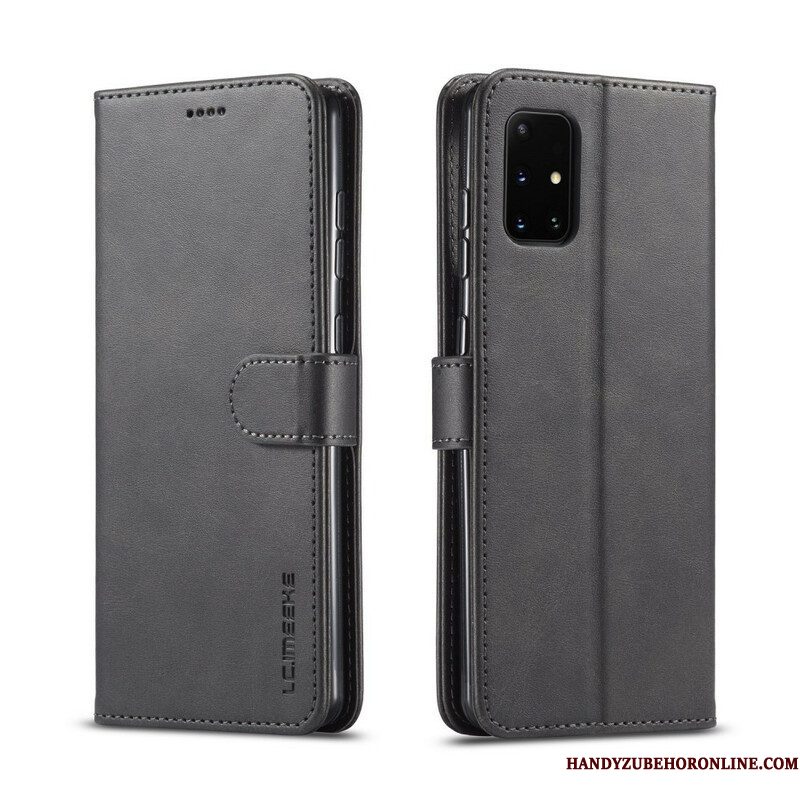 Folio-hoesje voor Samsung Galaxy A51 5G Lc.imeeke Ledereffect