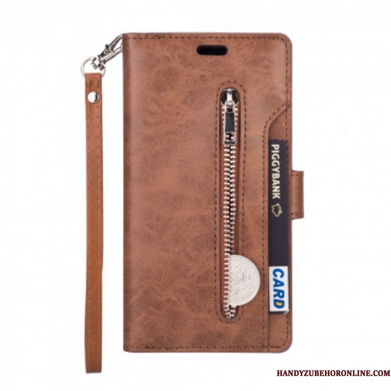 Folio-hoesje voor Samsung Galaxy A52 4G / A52 5G / A52s 5G Portemonnee Met Lanyard