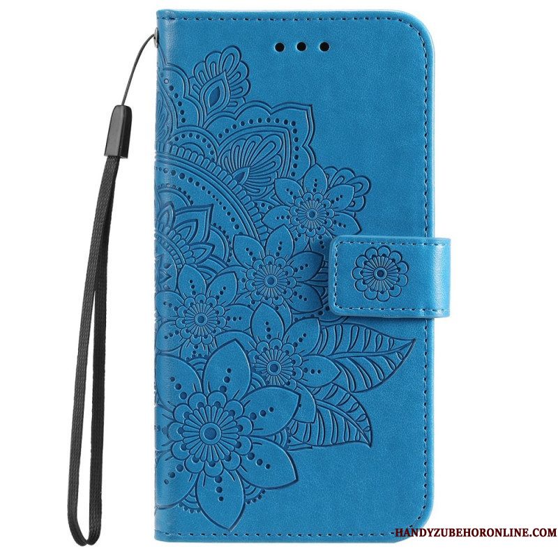 Folio-hoesje voor Samsung Galaxy A53 5G Bloemmandala