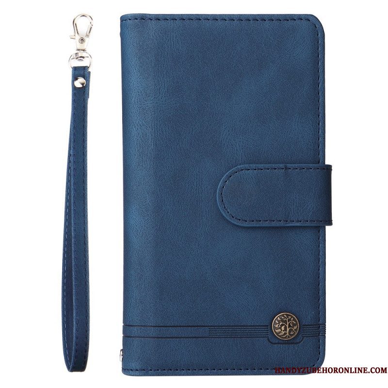 Folio-hoesje voor Samsung Galaxy A53 5G Multifunctionele Portemonnee