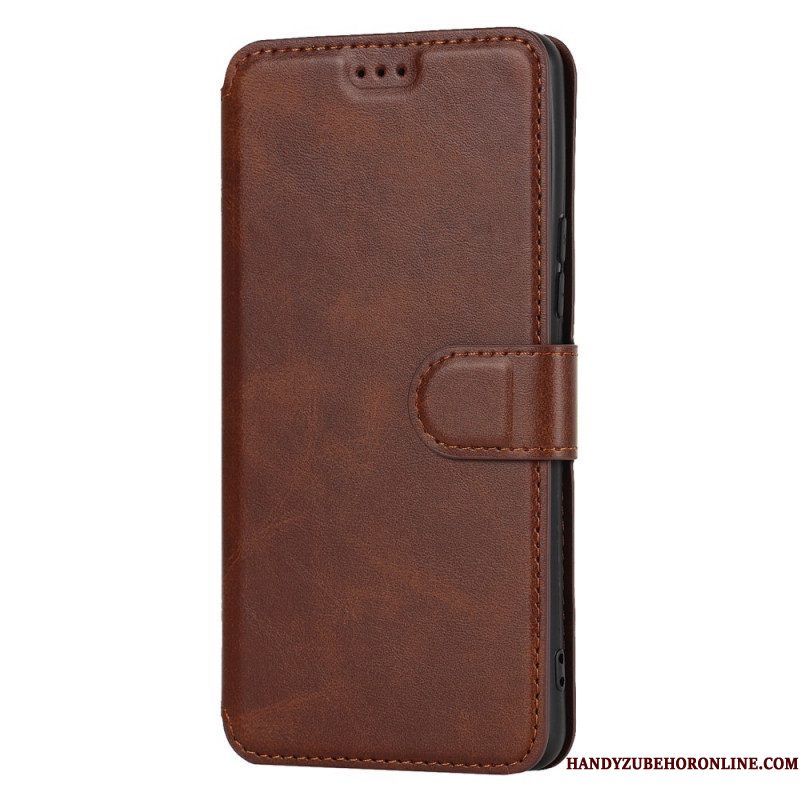 Folio-hoesje voor Samsung Galaxy A53 5G Retro Lederen Stijl