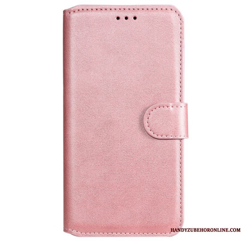 Folio-hoesje voor Samsung Galaxy A53 5G Serie Met Effen Kleuren
