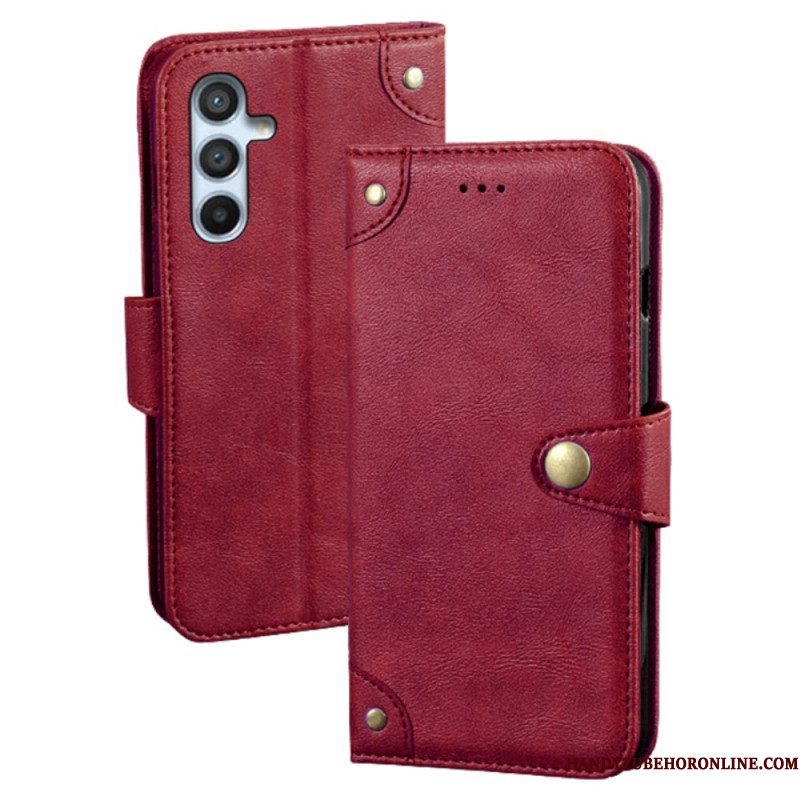 Folio-hoesje voor Samsung Galaxy A54 5G Vintage Idee