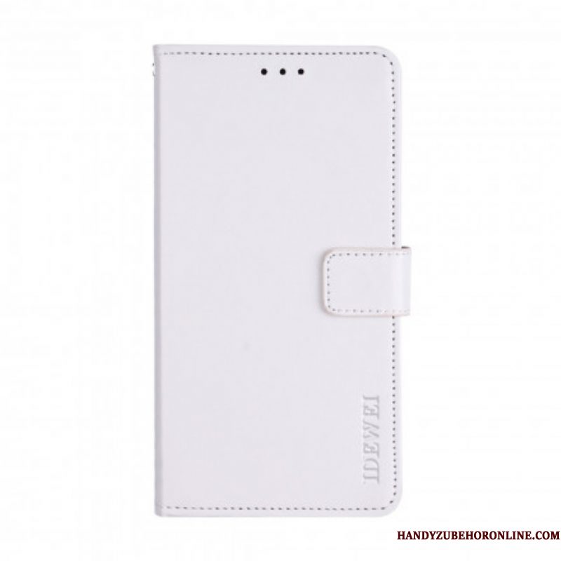 Folio-hoesje voor Samsung Galaxy M12 / A12 Imitatieleer Idewei