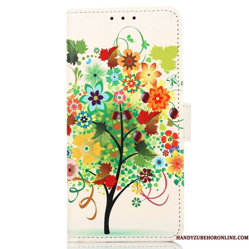 Folio-hoesje voor Samsung Galaxy M13 Bloeiende Boom