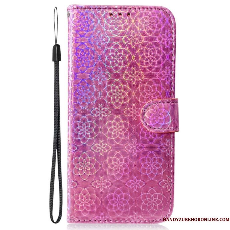 Folio-hoesje voor Samsung Galaxy M13 Disco-stijl