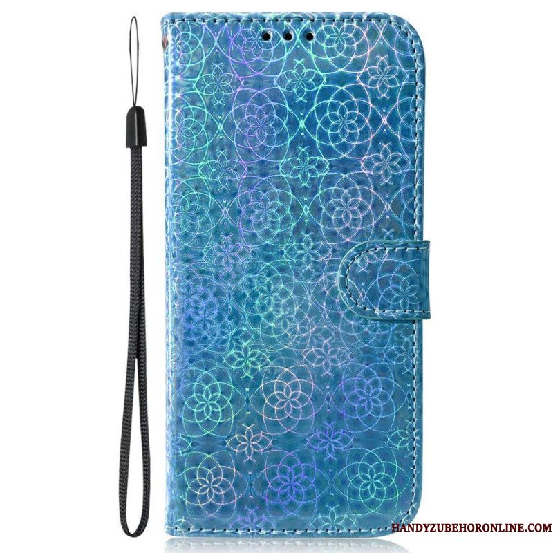 Folio-hoesje voor Samsung Galaxy M13 Disco-stijl