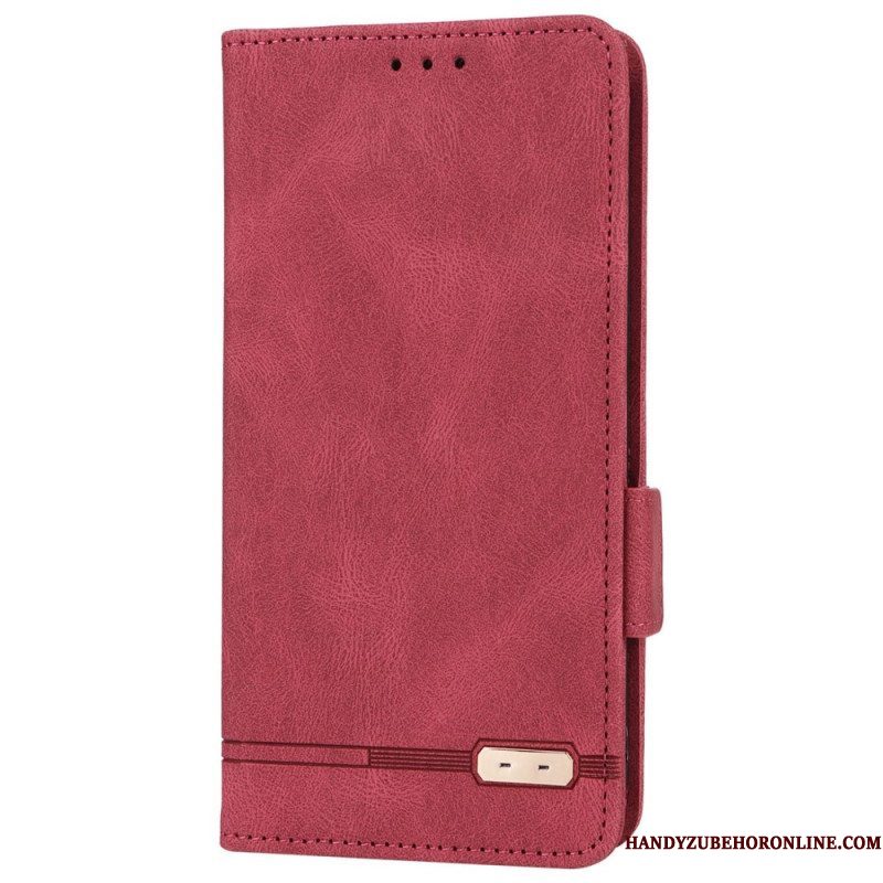 Folio-hoesje voor Samsung Galaxy M13 Subtiele Elegantie
