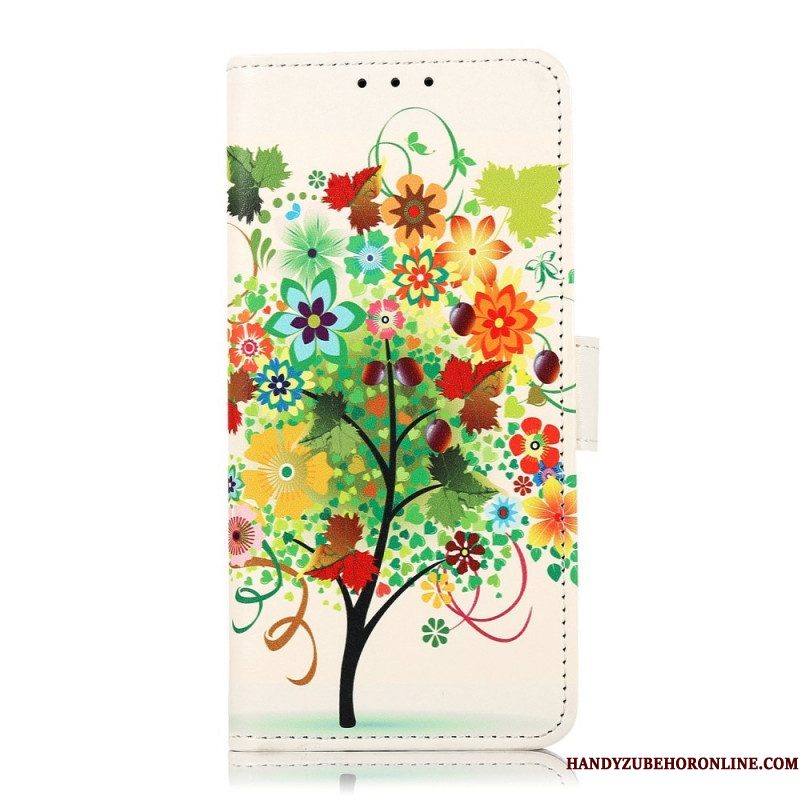 Folio-hoesje voor Samsung Galaxy M23 5G Bloeiende Boom