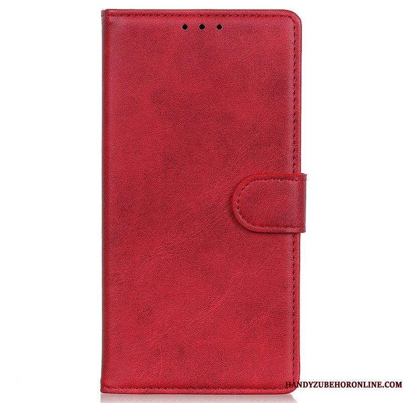 Folio-hoesje voor Samsung Galaxy M23 5G Mat Kunstleer