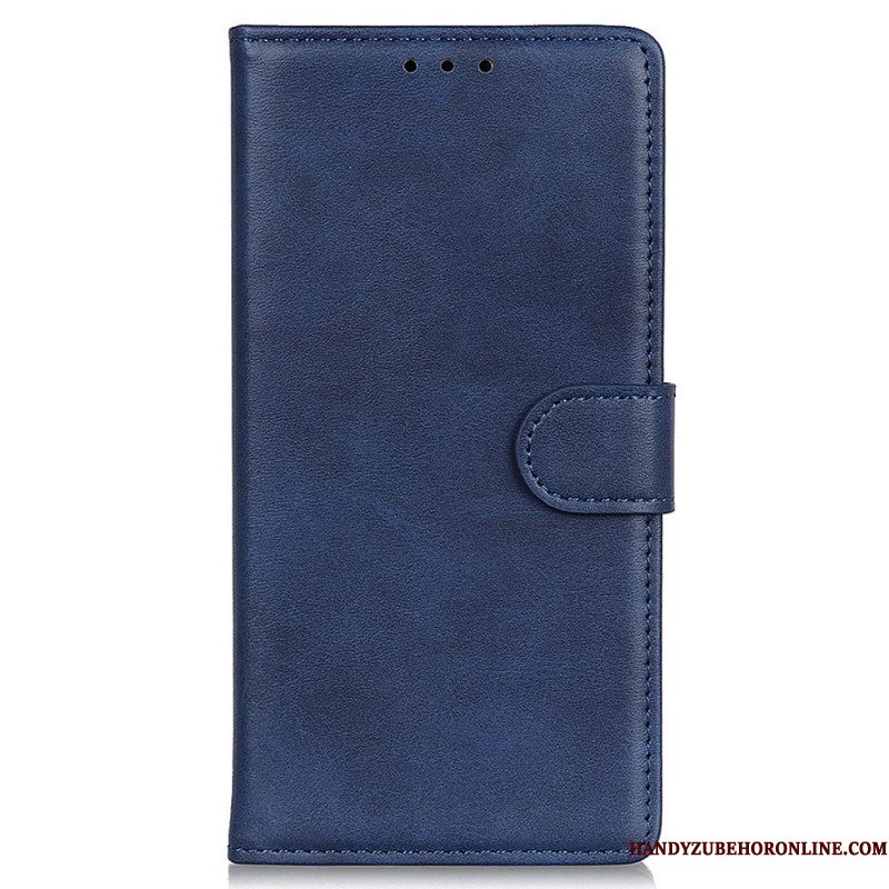 Folio-hoesje voor Samsung Galaxy M23 5G Mat Kunstleer