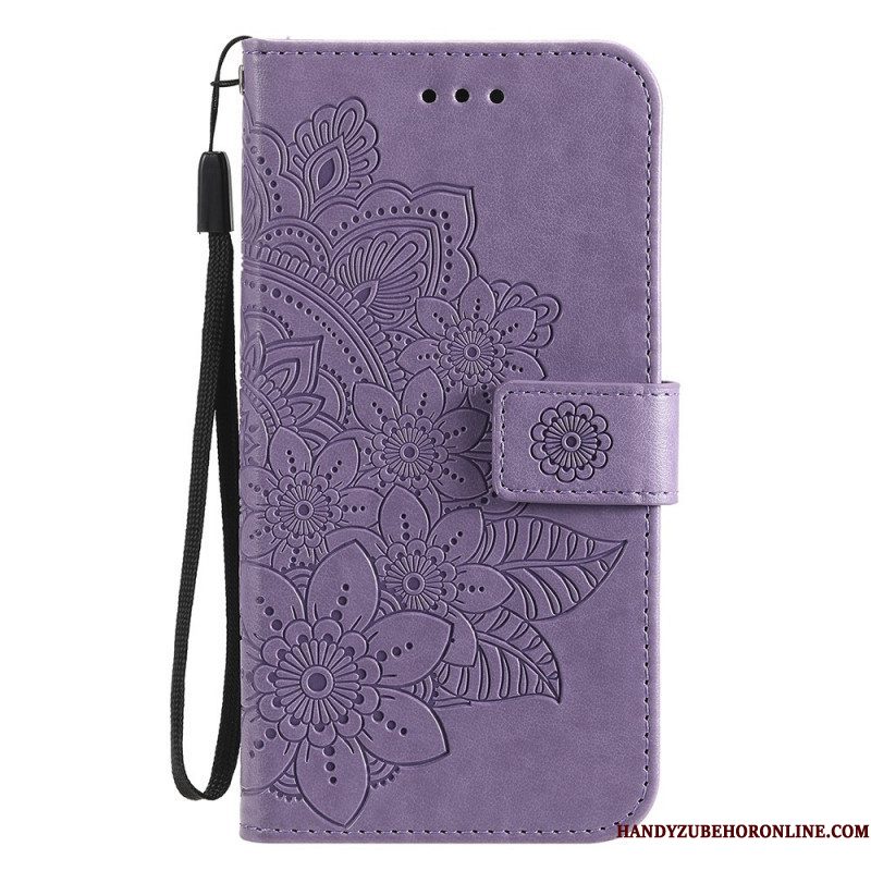 Folio-hoesje voor Samsung Galaxy M32 Bloemmandala